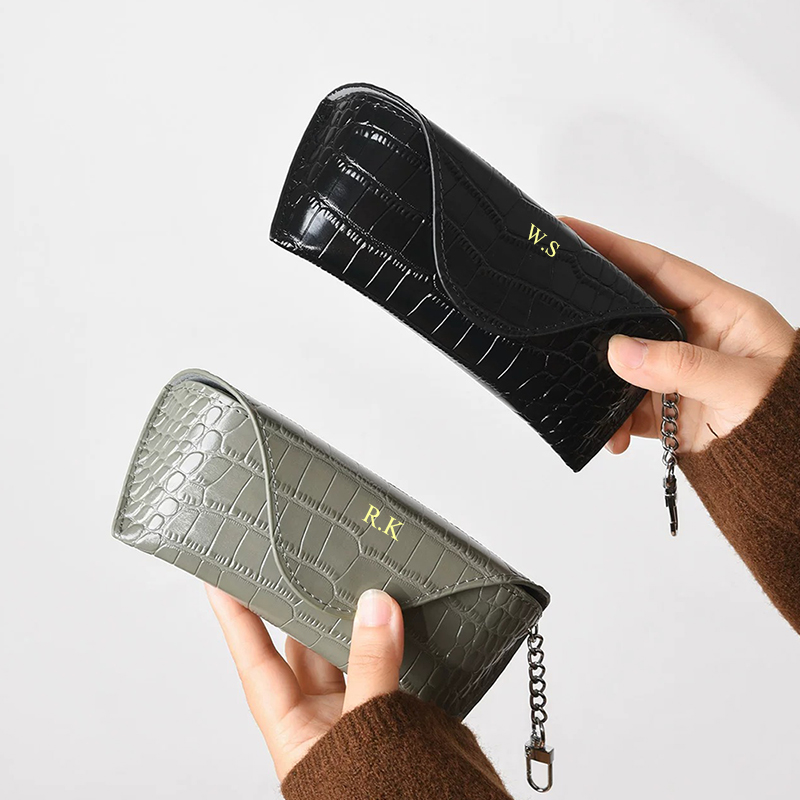Bolsa de Óculos de Couro Genuí - Sunglass Retainer Cord avaliação e preço