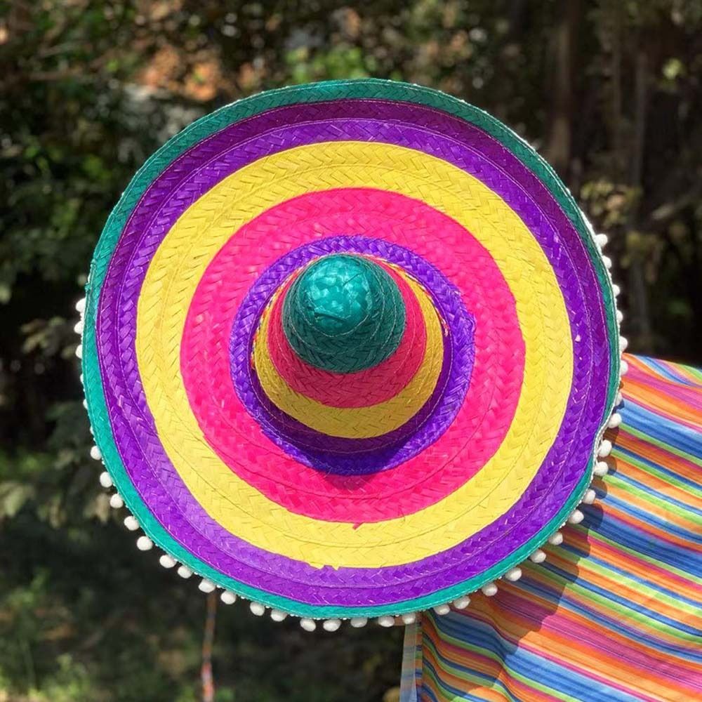 Chapéu Mexicano de Aba Larga e - Bucket Hat Straw avaliação e preço